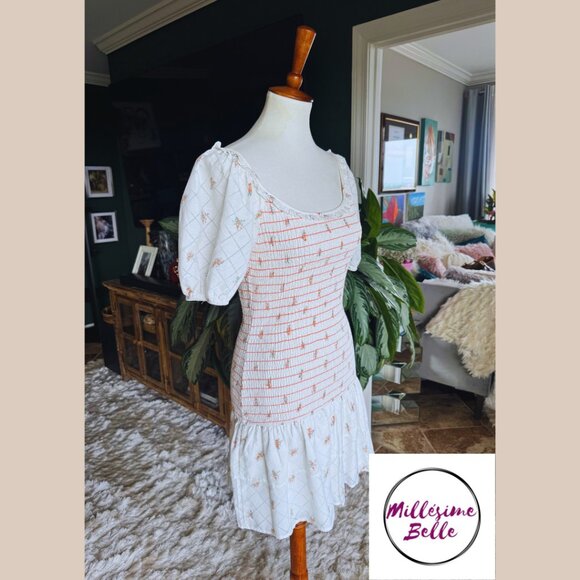 Fabrik Floral Smocked Dress - Picture 4 of 9